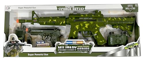 Military Rifle Playset with Lights & Sounds