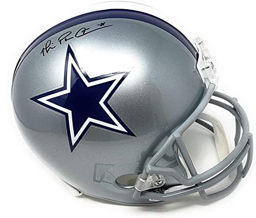Michael Irvin Dallas Cowboys Signed Autograph Full Size Helmet Steiner Sports Certified #TOP9