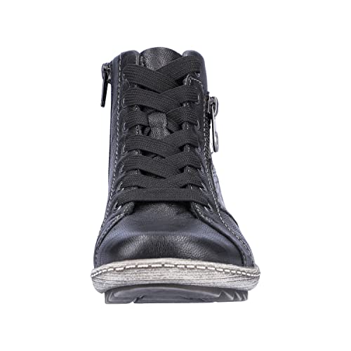 Remonte R1497, Stivaletti Donna, Nero