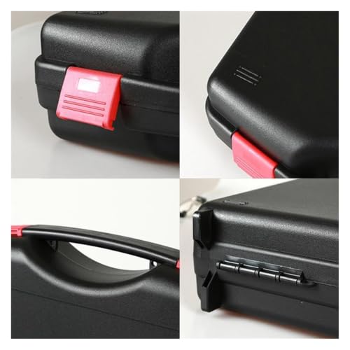 Mallette en plastique portable pour instruments Caisse outil vide avec éponge - 4