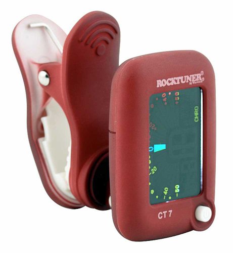 Rock sintonizador ct 7 Clip-on Tuner/rojo