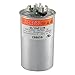 HUAREW 45+10 uF Â±6% 45/10 MFD 370/440 VAC CBB65 Dual Run Start Round Capacitor for Condenser Straight Cool or Heat Pump Air Conditioner or AC Motor and Fan Starting
