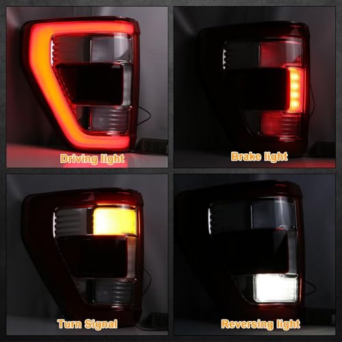LED Tail Light w/Blind Spot Compatible With 2021-2023 Ford F150 Taillight by Nakuuly - Used condition - Image 4