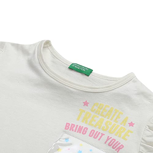 Camicia United Colors Of Benetton Per Bambina - Manica Lunga In Popeline Stretch | Cotone Comfort - Foto 10