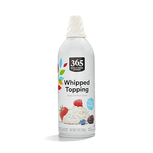 365 by Whole Foods Market - Topping de crema batida, 7 onzas