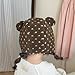 WEISUYUUS Kids Cosy Earflap Hat Winter Lamb Wool Warm Bonnet Caps for Boys and Girls Fashionable Infants Head Wrap Bonnet Hat