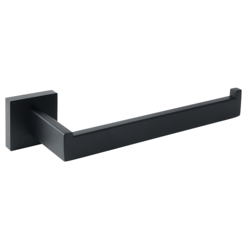 Anneau de serviette et matériel d'accessoires de salle de bain noir mat
