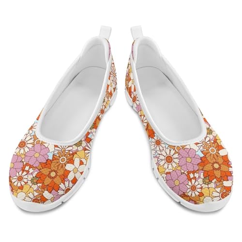 Ladies Slip on Loafer Shoes Womens Flats Dress Clothes Shoes Ballet Pregnant Walking Work Casual Comfortable3