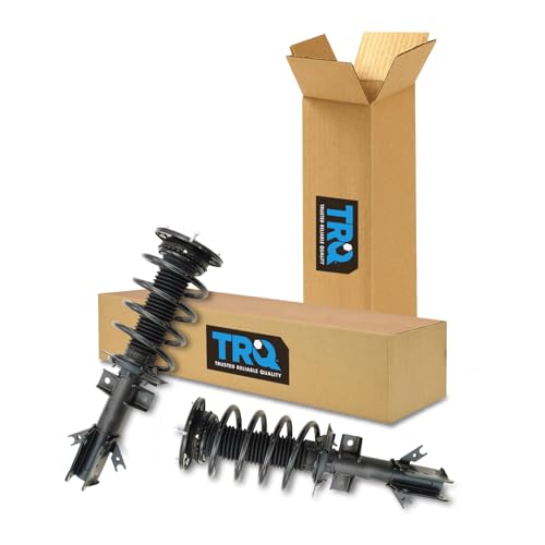 Image of TRQ Front Strut and Spring Assembly Set Loaded Pre-Assembled | For 13-16 Ford Fusion 17-19 Fusion SE 17-19 SE Hybrid S Titanium Titanium Hybrid