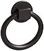 Baldwin 0195190 Ring Door Knocker, Black