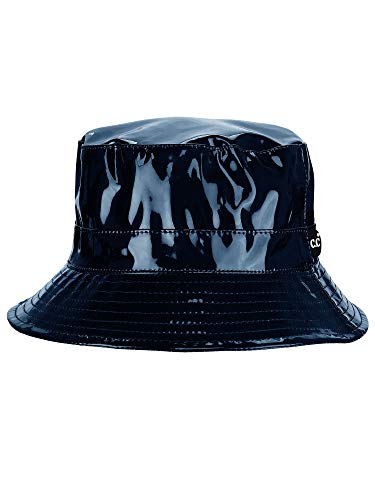 C.c Women's All Season Foldable Waterproof Rain Bucket Hat, Navy #TOP1