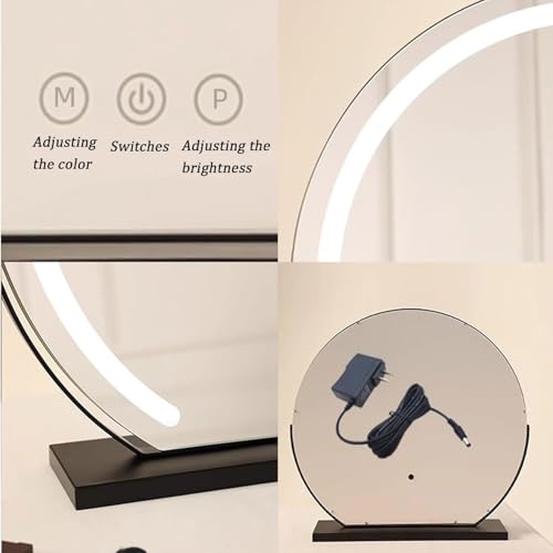 Espejo de maquillaje LED para solucionar la falta de luz al delinear y maquillar el rostro 5