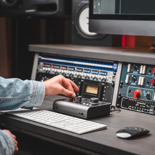 Image of Audient iD14 (MKII) 10in /6out High-Performance USB 3.0 Audio Interface with 2 Audient Preamps, Dual Headphone Outputs, 4 Line Outputs, ADAT Input, Monitor Controls & Free Software Bundle - Mac /Win /iOS