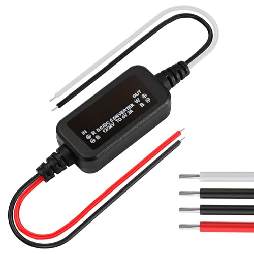 DC 12V/24Vを 6V 3A 18Wに変換する電圧コンバーター、DC 8-30Vを6V...