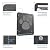Ownpets Pet Screen Door,Inside Door 8x10x0.4 inch,Lockable Magnetic Flap Screen Automatic Lockable Black Door for Puppy Dog and Cat Door