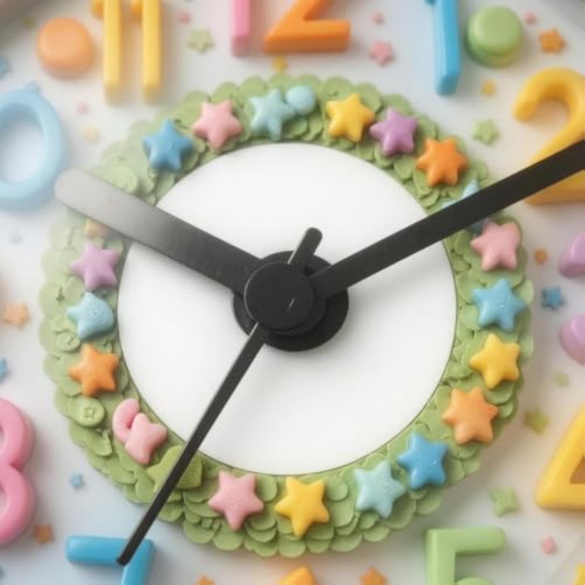 Dark Grey Waterproof Suction Cup Clock for Bathroom