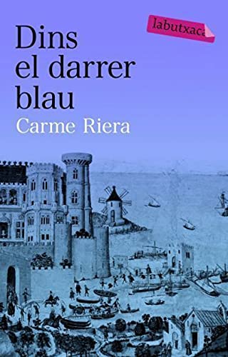 Portada de Dins el darrer blau: Premi Josep Pla 1994