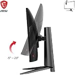 MSI MAG401QR, Moniteur de Jeu de 40 po, 3440 x 1440(UWQHD), IPS, 155Hz, FreeSync Premium, HDR400, HDMI, Displayport, USB C, Inclinaison