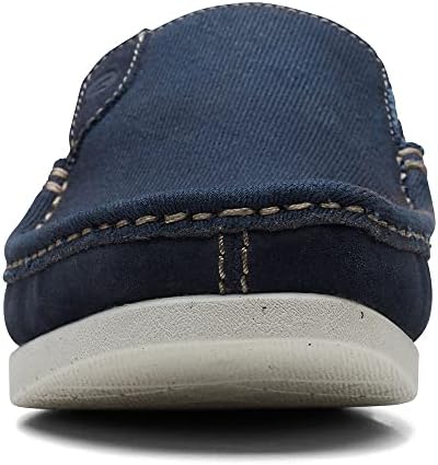Clarks Men's ShacreLite Step Loafer, Navy Combi, 11.5 | Image 4