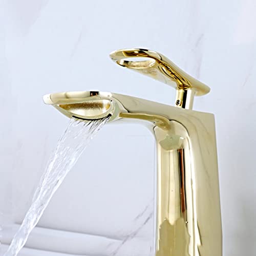 Robinet cascade de salle de bain pour vasque moderne et lavabo de douche