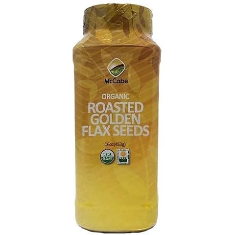 McCabe Organic Roasted Golden Flax Seed Cover