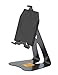 KELLYREST Tablet Stand, Adjustable, Black