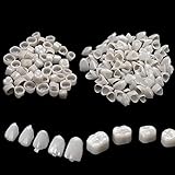 New Dental Temporary Crown Veneers Material Anterior Front Back Molar Teeth 100pcs 2 Box