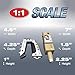MPC Space: 1999 Commlock 1:1 Scale Model Kit, Clear,Gray,Beige