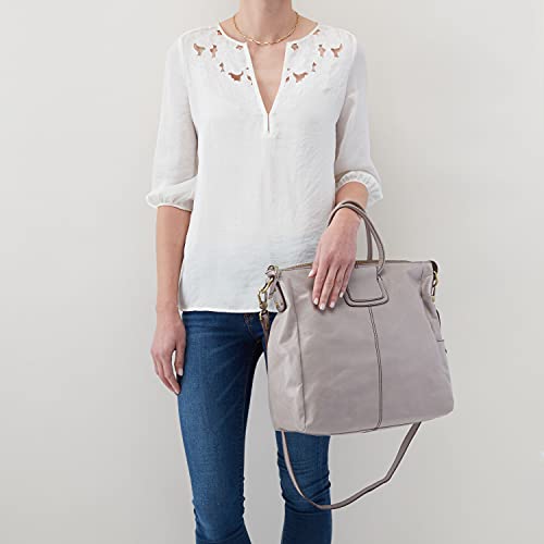Image of HOBO Sheila Large Leather Satchel, Crossbody Bag for Women with Top Handle