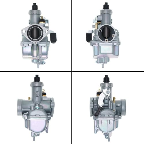 Image of 26mm VM22 Carburetor for Predator 212cc Honda GX160 GX200 196cc CT200U KT196 Moto Mini Bike and Go Kart 6.5HP Engine with 38mm Air Filter,Intake Manifold,Main Jets(Yellow)