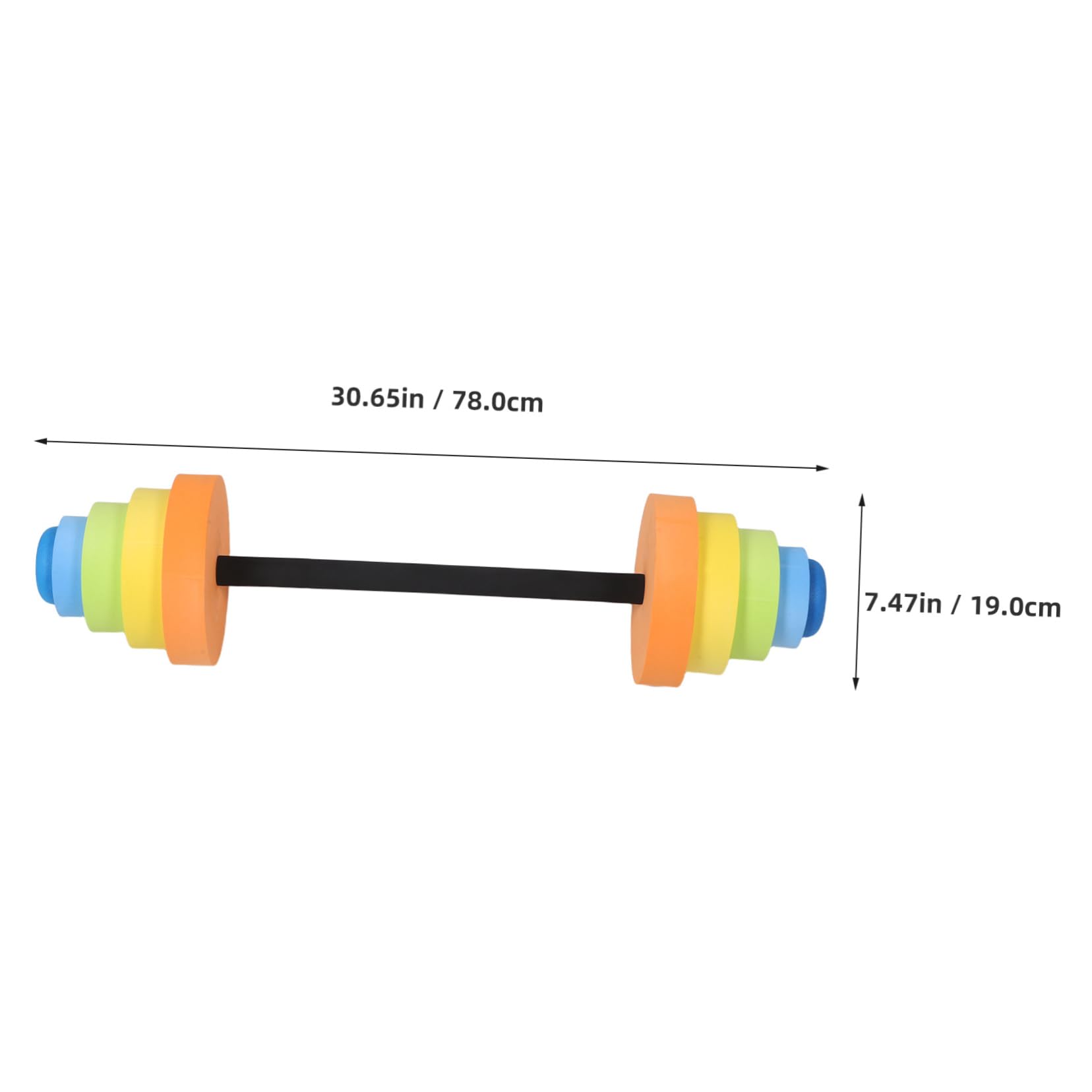 Kisangel Adjustable Eva Swim Weights for Pool Exercise Fun Aquatic Fitness Gear for Boys and Safe Ergonomic Design for Home School Activities