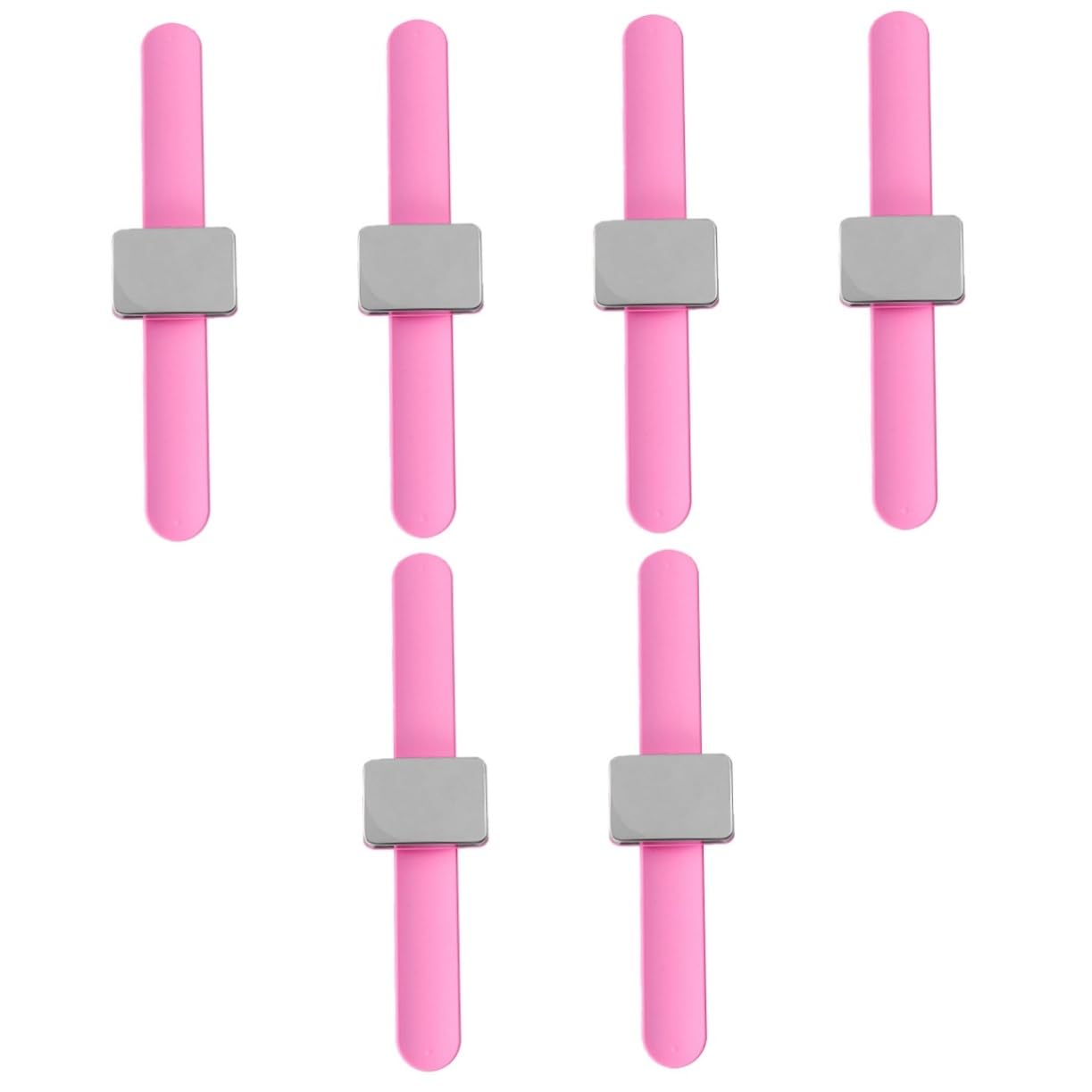 Operitacx 6 Pz braccialetto porta aghi organizer per aghi da cucito accessori braccialetti fermagli per cinturino da polso porta spilli con cinturino