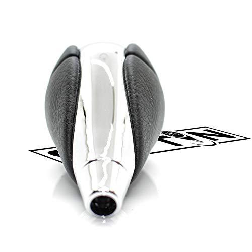 Shiftin Black Leather Chrome Gear Shift Knob Stick Shifter For Lexus Es300H Es350 Gs300 Gs350 Gs430 Gs450H Gs460 Is-F Is250 Is300 Is350 Ls460 Ls600H Rx350 Rx450H (Black Leather/Chrome) #TOP3