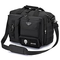SPAHER Arbeitstasche Laptoptasche 14/15.6/17.3 Zoll Messenger Bag Herren Pilotentasche Aktentasche Taktische Tasche Militär Tragetasche Schultertasche Geschenk für Männer
