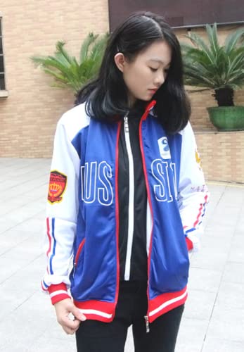 GK-O Anime Yuri on ICE Yuri Plisetsky Sportswear Hoodies Cosplay Jacket Russia
