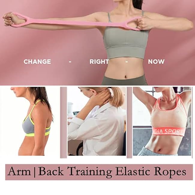 Resistance Bands,Professional Exercise Bands Long Natural Latex Elastic Bands, Perfect for Strength Training,Physical Therapy,Yoga,Pilates,Stretching