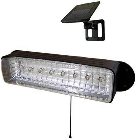 Tricod E2168 Solar Powered Shed Light 8 LED, Medium