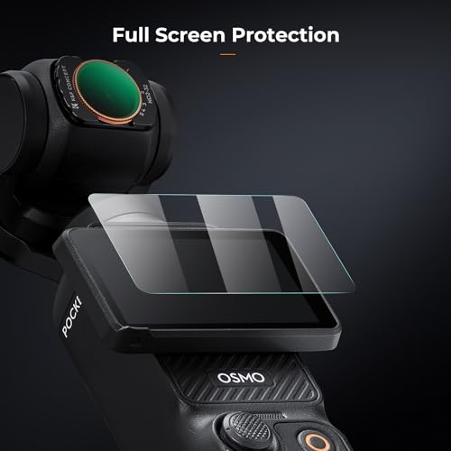 K&F CONCEPT magnetisches ND Filter, kompatibel mit DJI Osmo Pocket 3, Variabler ND Filter ND2-ND32, 1-5 Blendenstufen Graufilter, Osmo Pocket 3 Zubehör (Aluminiumrahmen)