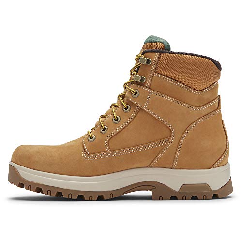 Image of Dunham mens 8000 Works 6 in Plain Toe Waterproof Boot