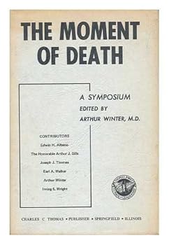 Hardcover The Moment of Death a Symposium Book