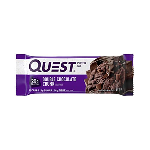 Quest Nutrition Double Choc Chunk Bar 60 g (order 12 for retail outer)