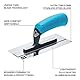 OX Pro Ultraflex Small Trowel 8in / 200 x 80 mm