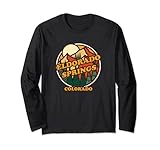 Photo Gallery vintage eldorado springs, stampa colorado mountain hiking maglia a manica Photo Gallery vintage eldorado springs, stampa colorado mountain hiking maglia a manica