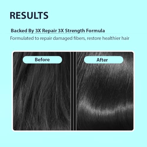 Image of Dermistry Keratin Arginine Wheat Protein Damage Repair Sulphate Free Shampoo for Strengthening Protection of Heat Chemical Treated Hair Smooth Shine of Dry Frizzy Curly All Hair Types Men Women 200ml