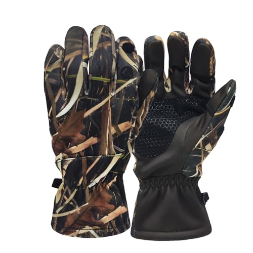 LOOGU Camouflage Hunting Gloves - Full Finger/Fingerless