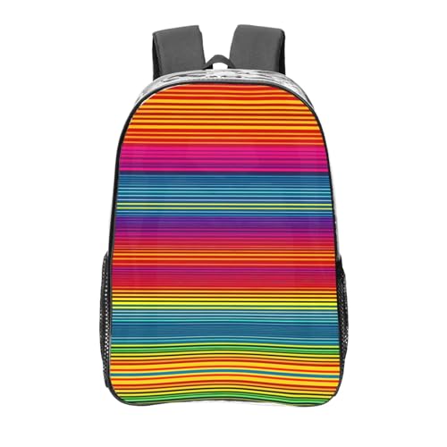 Sac à dos transparent noir pour simplifier les contrôles de sécurité