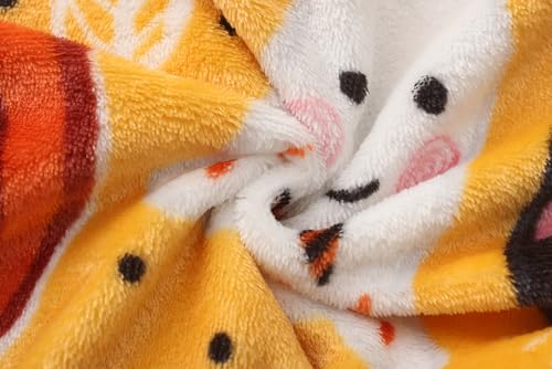 Image of Girls Soft Fleece Robes Plush Hooded Bathrobes Sleepwear for Kids 2-16 Years