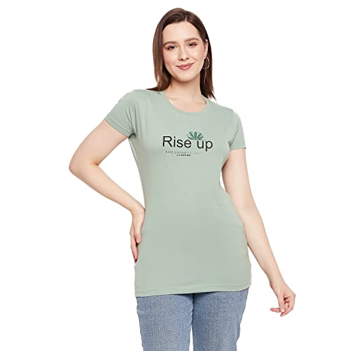 Image of Orewa Women by OKANE Women's Short Sleeve Printed Regular Fit T-Shirt