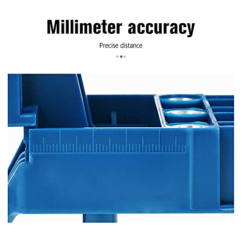 41Pcs Woodworking Doweling Jig Kit 6/8/10 mm Handheld Wood Dowel Drilling Guide, Drill Guide Metal Sleeve Wood Drilling Doweling Hole Saw Tools (41PCS) 4 41Pcs Woodworking Doweling Jig Kit 6/8/10 mm Handheld Wood Dowel Drilling Guide, Drill Guide Metal Sleeve Wood Drilling Doweling Hole Saw Tools (41PCS) - Image 4