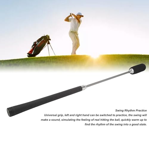 Aide à l'entraînement de golf avec bâton de swing rétractable et grip confort - 2